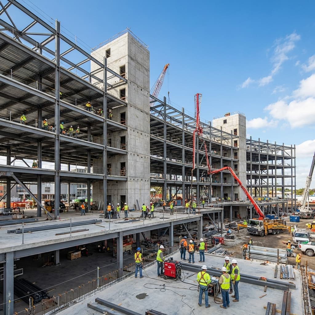 Commercial building maintenance